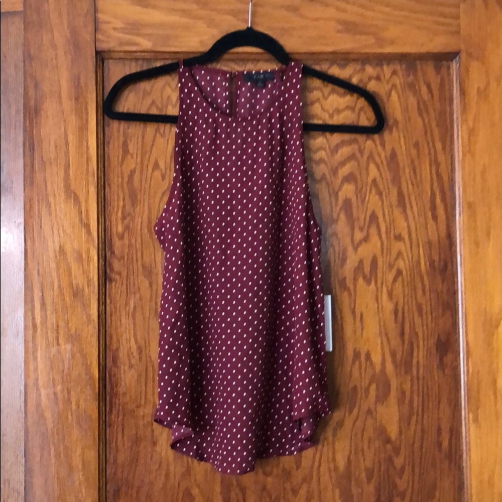 Polka dot top